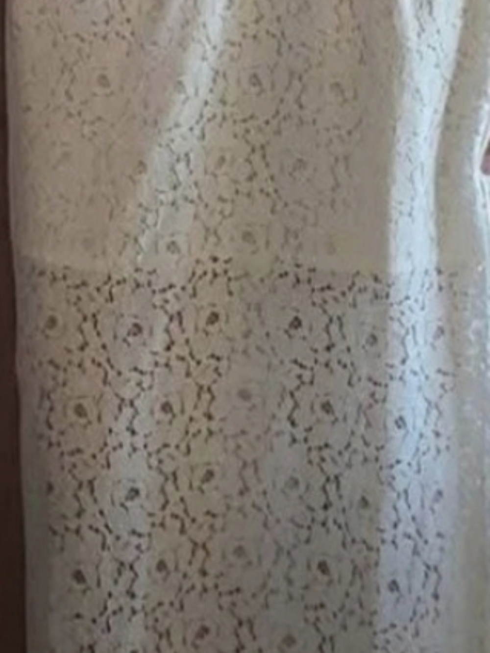 Old Navy High-Waisted Lace Midi Skirt White Medium